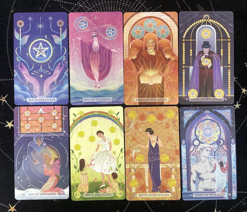 Shining Stars Tarot: Himmlischer Schreibtisch für All-Level-Leser Bild 11