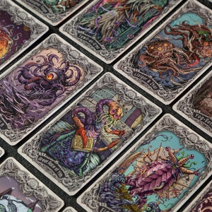Sguardo del Pantheon Cthulhu Mythos Carte artistiche Carte personaggio