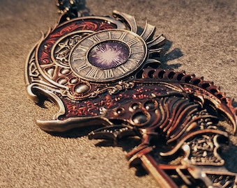 The Silver Key Cthulhu Mythos Pendant Necklace