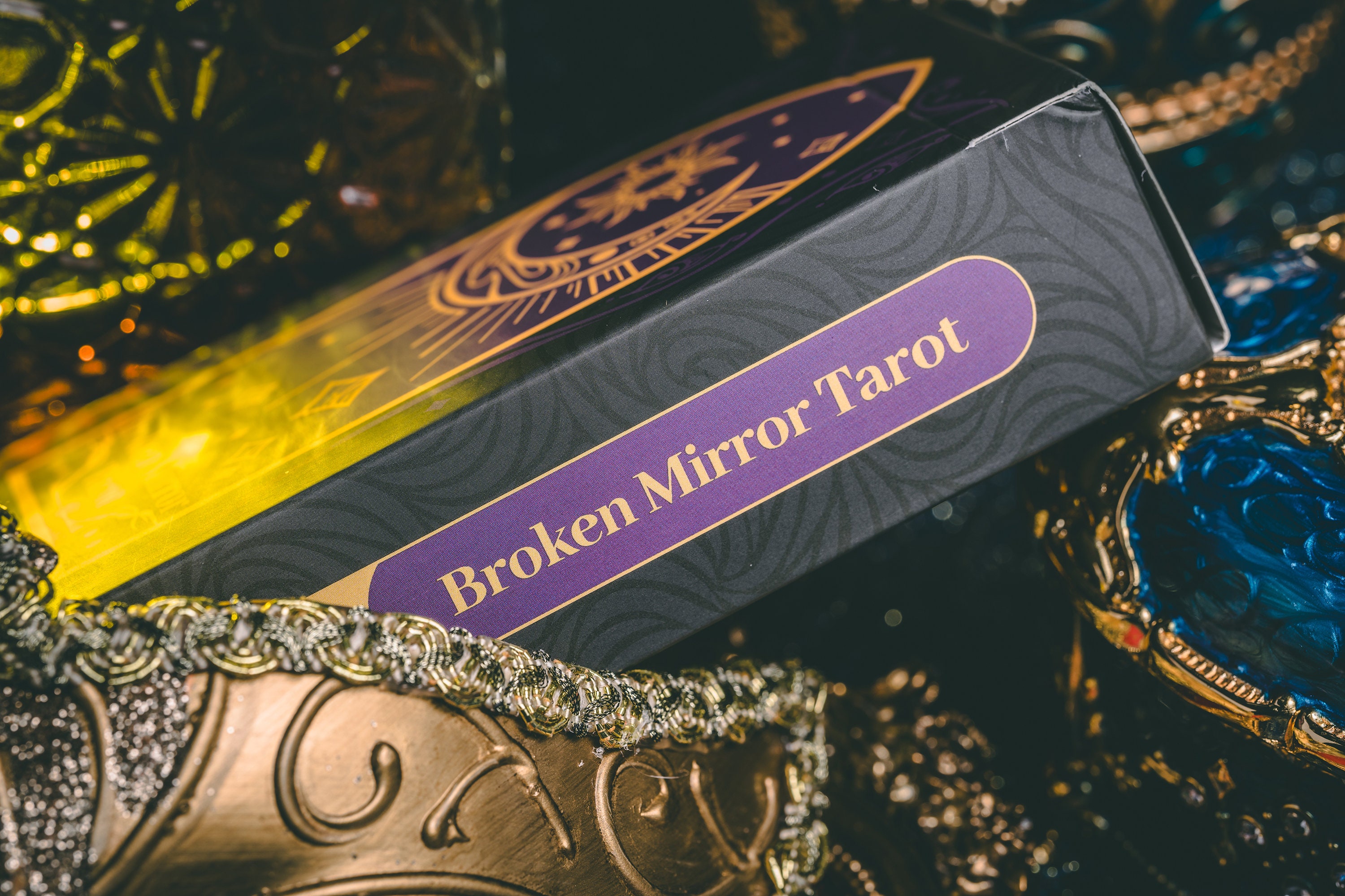 壊れた鏡のタロット MERCURY スペシャルエディション RWS 中世ヨーロッパのステンドグラス画 ヴィンテージフレアモザイク 夢の現実 -  Etsy 日本