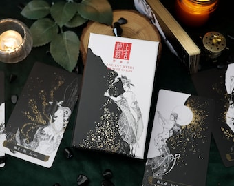 正規品✨墨絵×金箔の静かな美しさ✨幽玄な天空と古代神話のオラクルカード✨海外限定 il_340x270.7110089173_n4p3.jpg