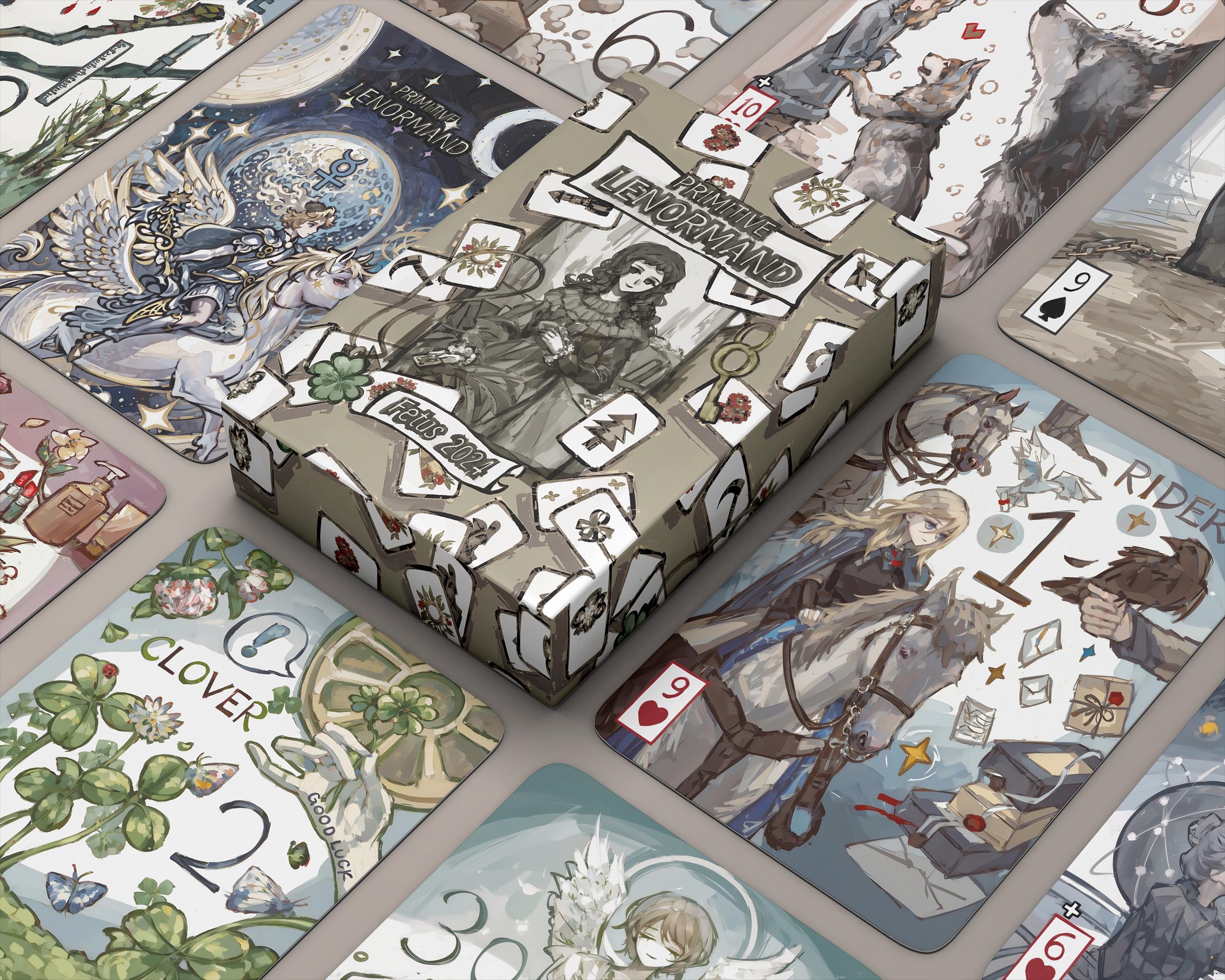 Blythe Doll Lenormand Cards 36枚セット Blythe Lenormand Cards - Etsy
