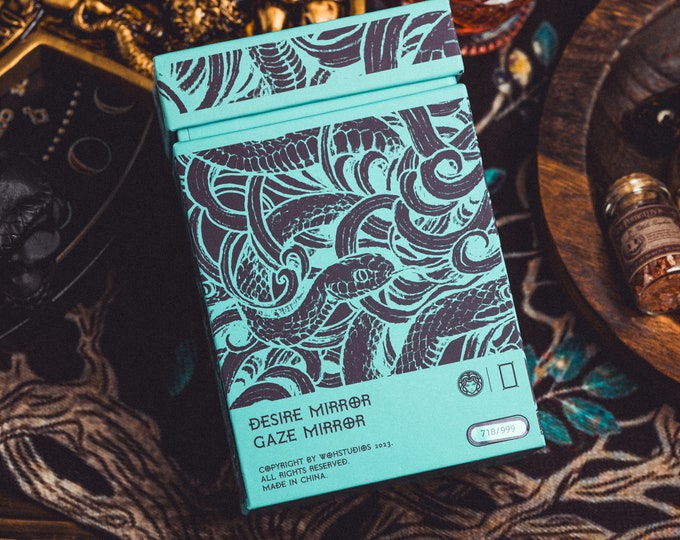 Medusa's Tarot Collector's Edition RWS Greek Mythology Snake Hair Stone Gaze Perseus's Mirror Element of Air Wisdom Higher Consciousness