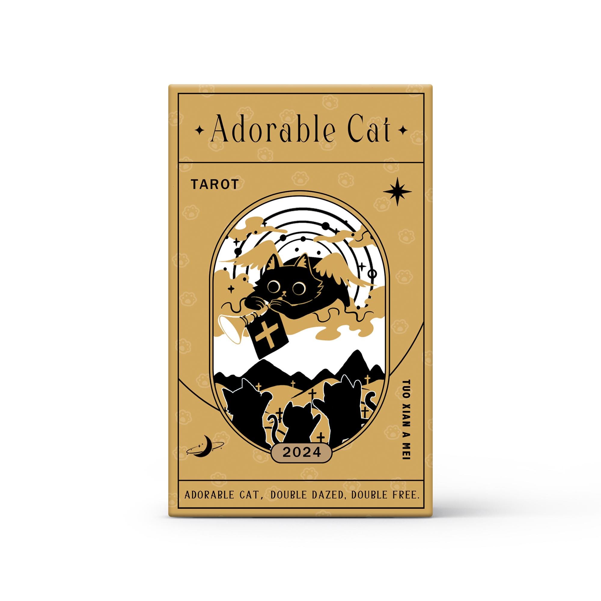 Adorable Cat Tarot | 78-card Rider-waite Deck | Guidebook Included - Etsy