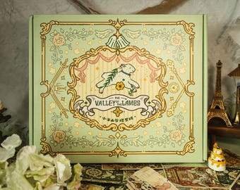 The Valley of the Lambs Tarot Geschenkdoos 3 Decks inbegrepen Lenticulaire kaarten Waarzeggerij Accessoires Draagbare Tarot Decision Coin Ultimate Pack
