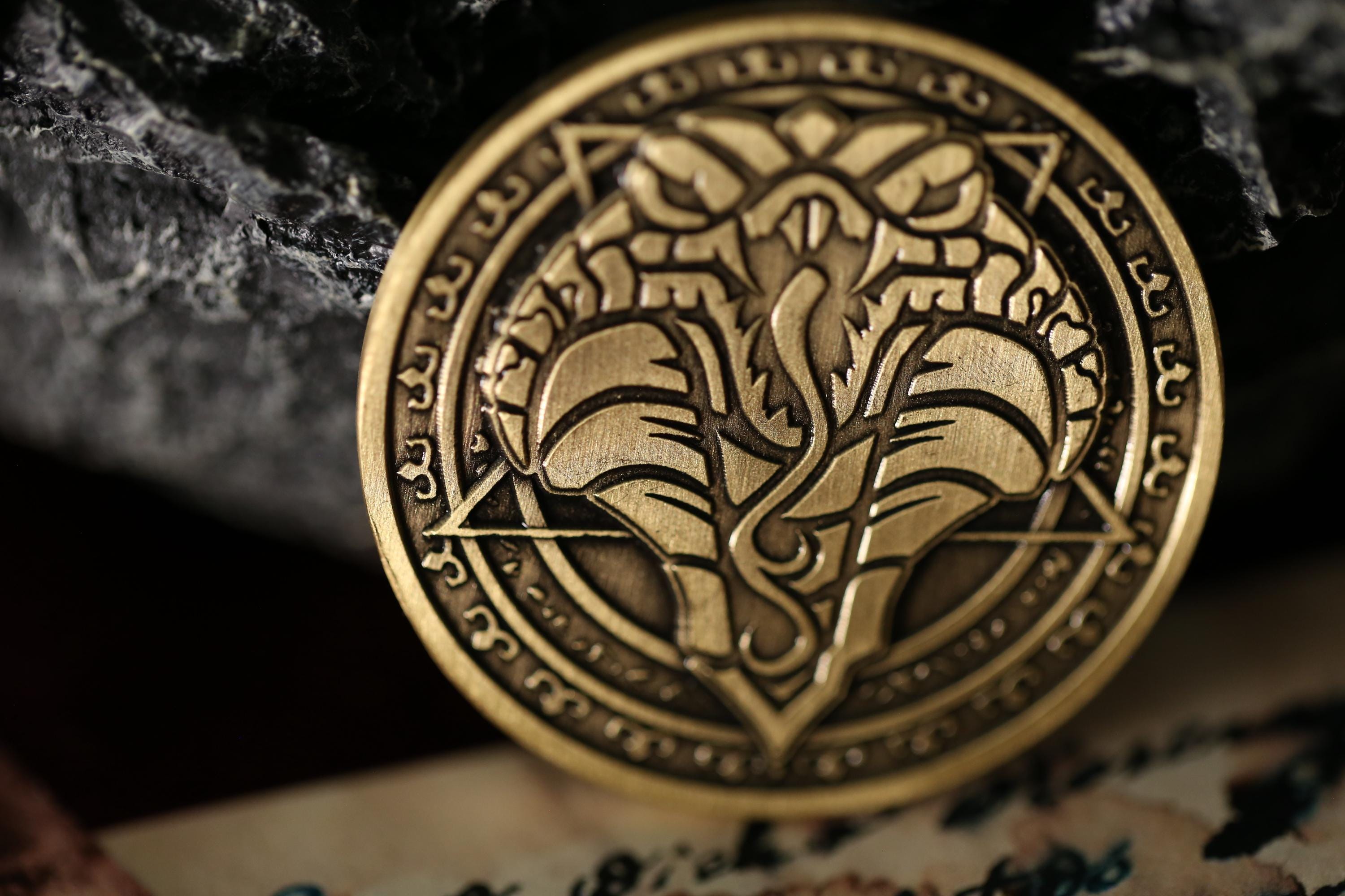 七つの大罪 コレクターズメタルコイン シーズンI & II ファンタジークリーチャー 西洋悪魔 真鍮 銅 アンティークメッキ 3Dレリーフ -  Etsy 日本