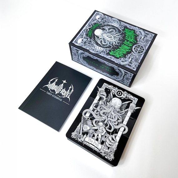 【1点物】ファウスト博士の秘蔵書〜黒いカラス〜 ― 精霊召喚ペンタクル魔術書 ― シャドウ・オブ・エイオンズ タロット デラックス版＆ポータブル版