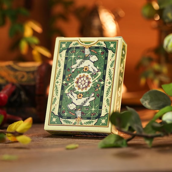 The Valley of the Lambs Playing Cards 63 * 88 Mm Embossed Finish