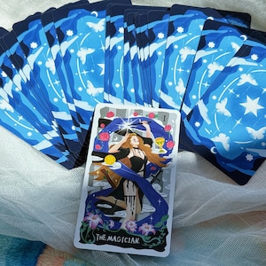 Sleepwalker's Tarot II Rider-Waite Original Artwork by Achi Colorful Dreamscape Female Empowerment Spiritual Gift for Her image 6