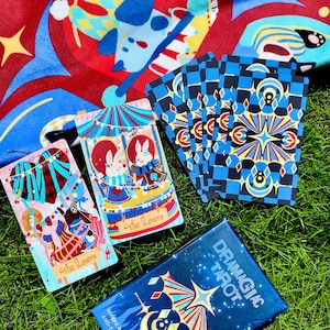 Tarot Dramagiac: Baraja Rider-Waite con temática de circo animal