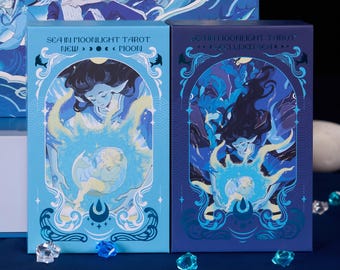 Sea in Moonlight Tarot en gids: de reis van een albinodolfijn naar zelfacceptatie