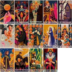 Gilded Rider Waite Windbell Island Tarot Rider-waite Original Artwork Tropical Vibes ...