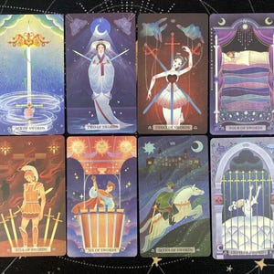 Shining Stars Tarot: Himmlischer Schreibtisch für All-Level-Leser Bild 9