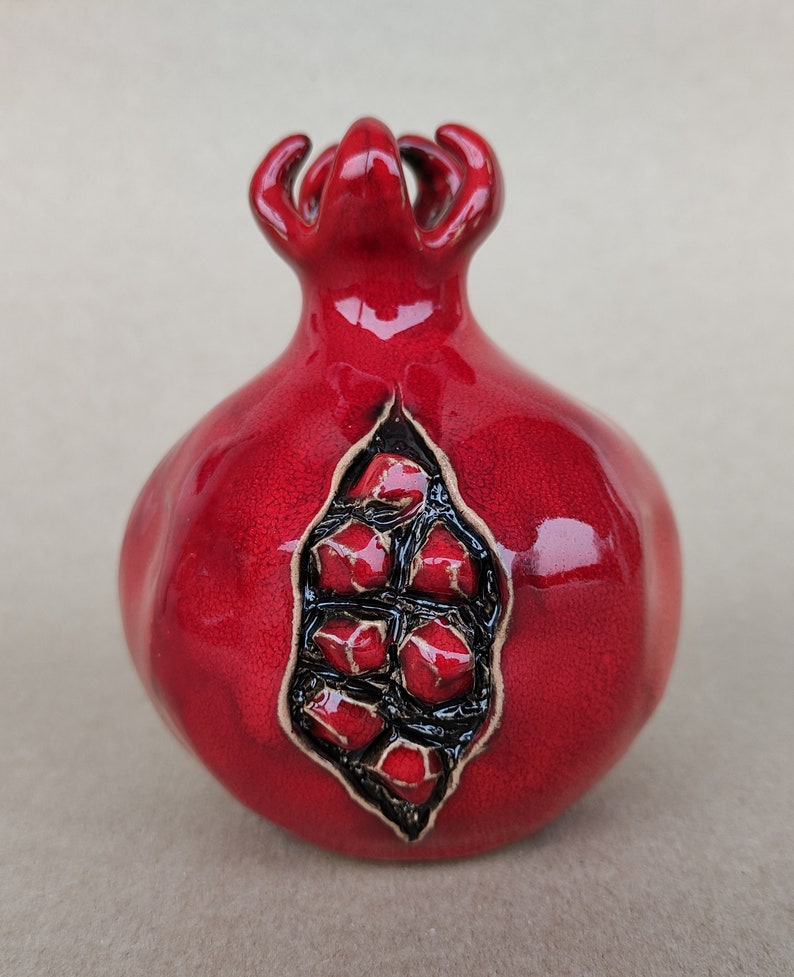 Max 71% OFF Handmade Year-end gift Armenian Ceramic Vase Pomegranate