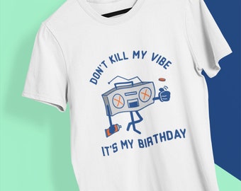Camiseta de cumpleaños, regalo, camiseta de fiesta