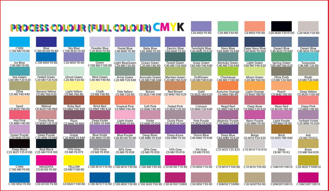 Additional Colour Choice for Label Bundles - Etsy