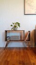 Midcentury Modern Magazine Side Table 