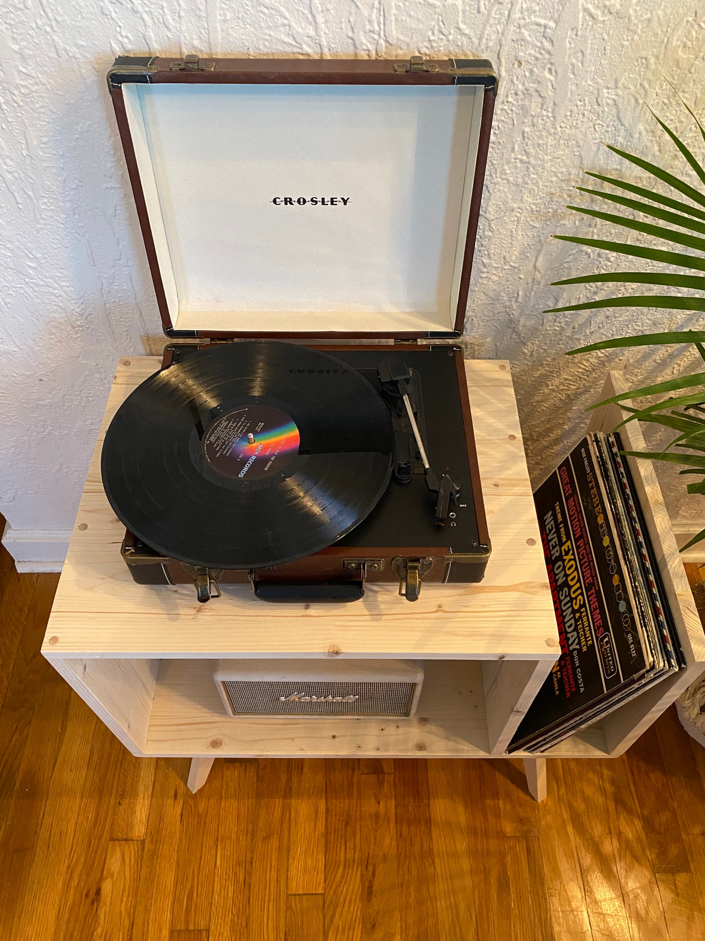 Table For Record Player Stand MCM Mid Century Modern Etsy