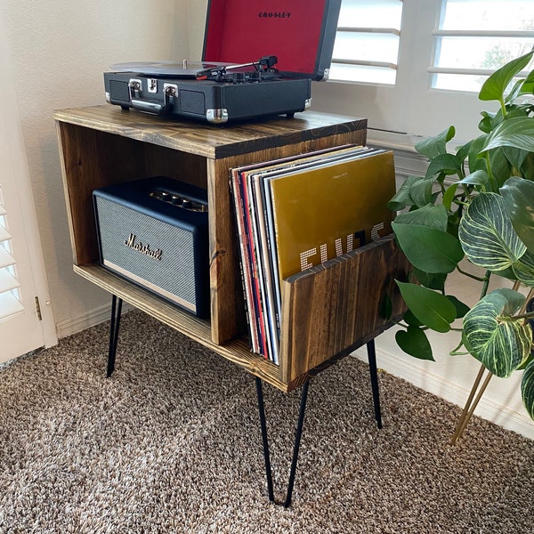 MCM Table For Record Player Stand