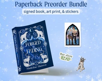 SIGNED Paperback Preorder Bundle - Forged in Fading