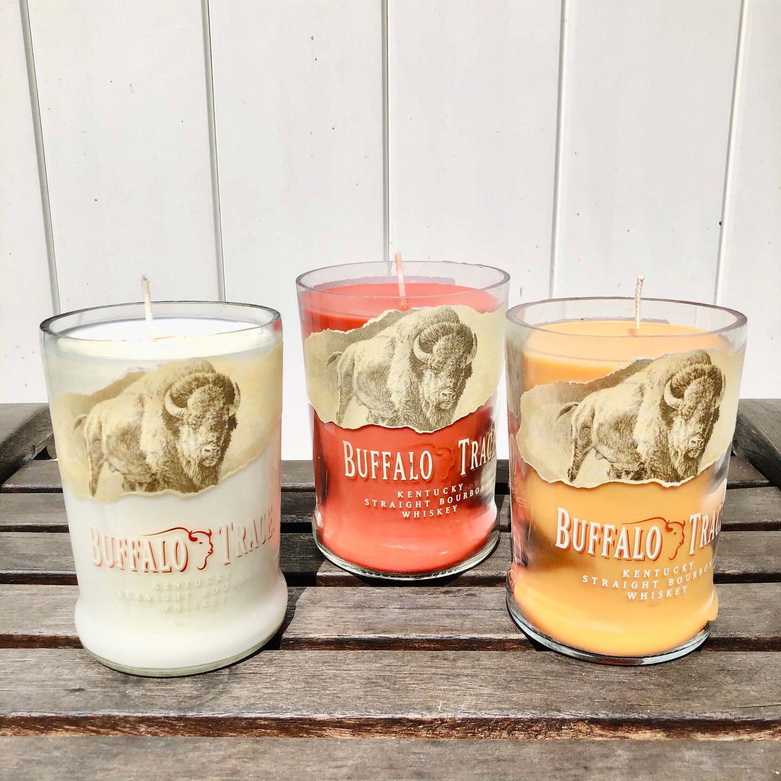 Buffalo Trace Distillery Candle Etsy