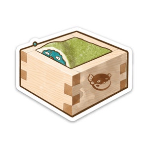 Matcha Fugucream Tiramisu Vinyl Sticker