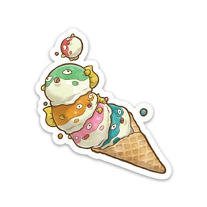Fugucream Tower Vinyl Aufkleber