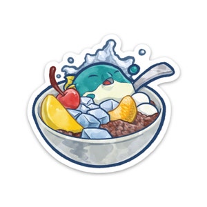 Anmitsu Fugucream Vinyl Sticker