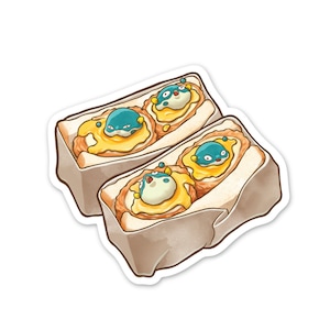Fugucream Tamago Sando Pegatina