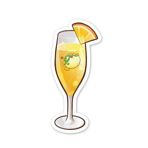 Fugucreme Mimosa Sticker