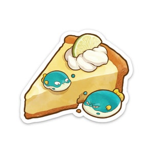 Fugucream Key Lime Pie Vinyl Sticker