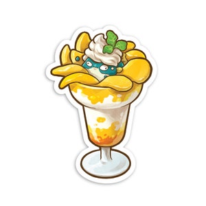 Fugucream Mango Parfait Vinile Adesivo