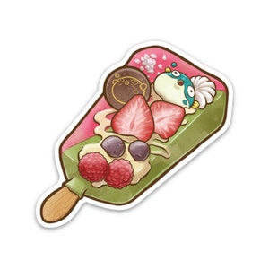 Barre de parfait aux baies Sticker