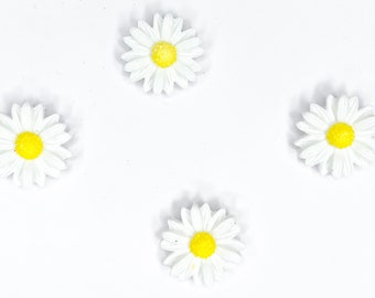 Daisy Flower Fridge Magnets | Aesthetic Refrigerator Magnets | Plant Fridge Magnet Set | Cute Fridge Magnets