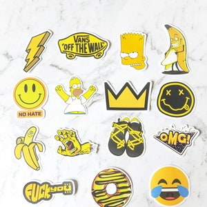 Yellow Simpson Stickers