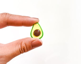 Avocado Fridge Magnet | Food Fridge Magnets | Aesthetic Refrigerator Magnets | Cute Fridge Magnets