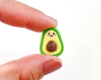 Smiley Avocado Fridge Magnet | Food Fridge Magnets | Aesthetic Refrigerator Magnets | Cute Fridge Magnets
