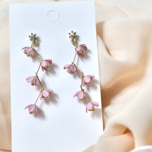 Cherry Blossom Dangle Earrings – National Archives Store