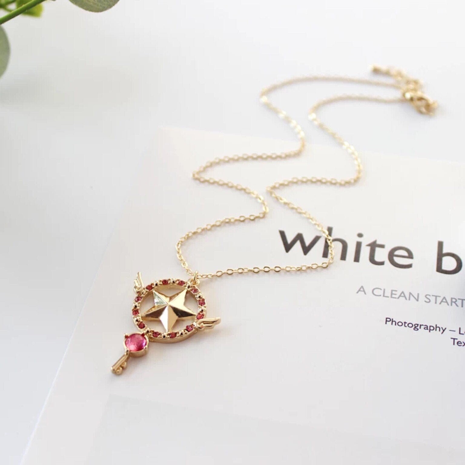 Cardcaptor Sakura Necklace Magic Key 