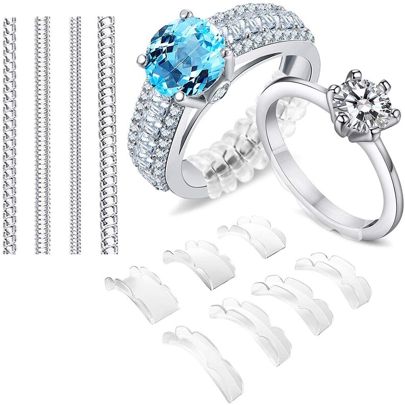 Invisible Ring Size Adjuster 2 Styles for Loose Rings Ring Etsy