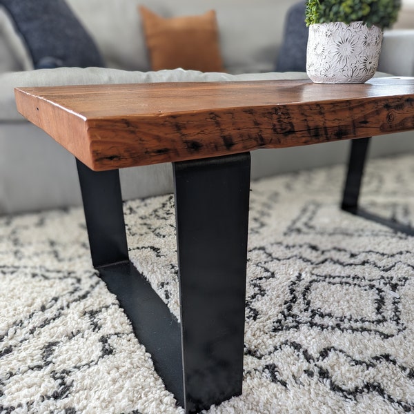 Patas de acero para banco/mesa, fabricadas en Estados Unidos (PAR): Tamaños personalizados