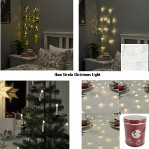 Ikea Strala Light Etsy UK