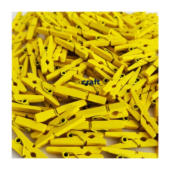 Trimits 25mm Mini Wooden Clothes Pegs Trimits 25mm Mini Wooden Clothes Pegs