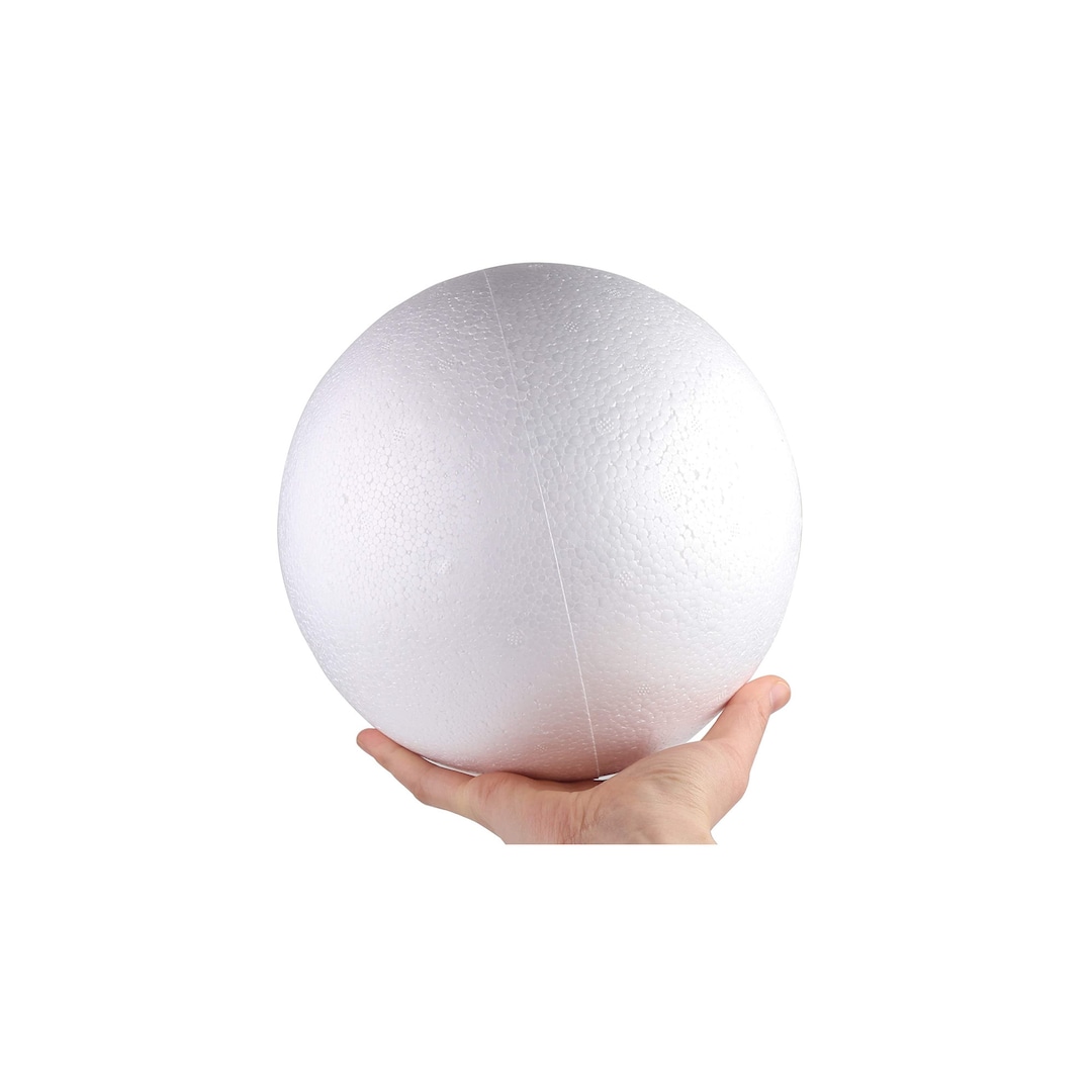 20cm Round Foam Solid Polystyrene Styrofoam Ball for Christmas ...