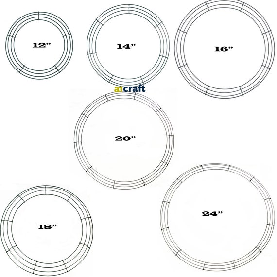 24 Wire Wreath Form