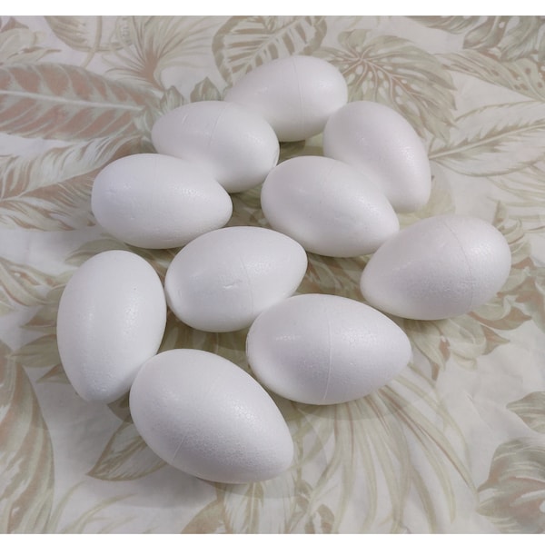 7cm Polystyrene Styrofoam Easter Egg For Craft And Party Supply