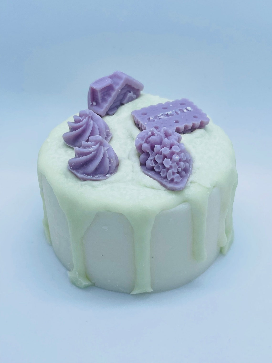 Vanilla and Blueberry Mini Cake Wax Melt Home Fragrance Etsy