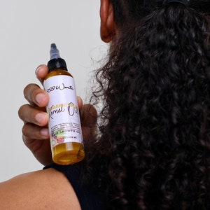 100% Pure Palm Kernel Oil - Cold-Pressed, Natural Hair & Skin Moisturizer ,Deep Conditioning, Nourishing, Hydrating Oil,batana oil