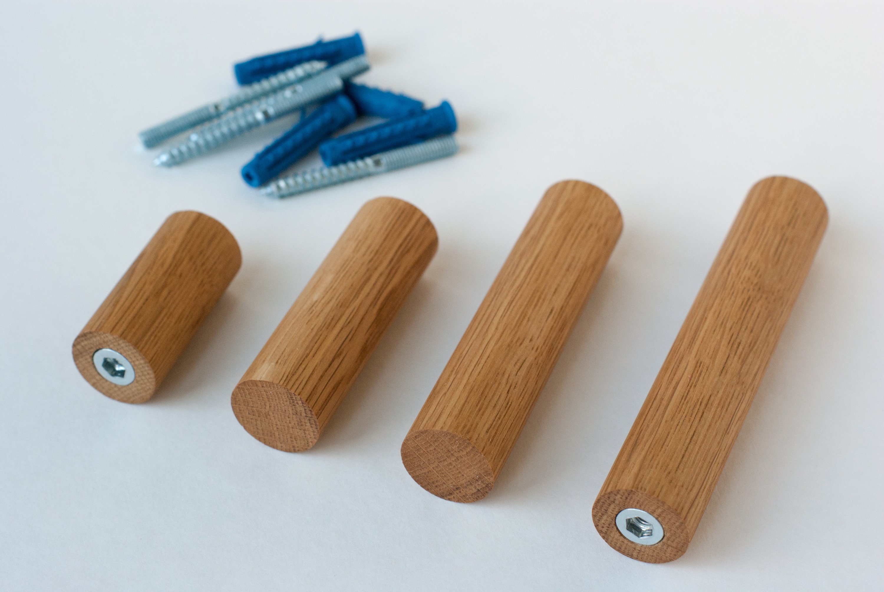 Dowel wall hook simple wooden hanger minimalist hooks wall Etsy