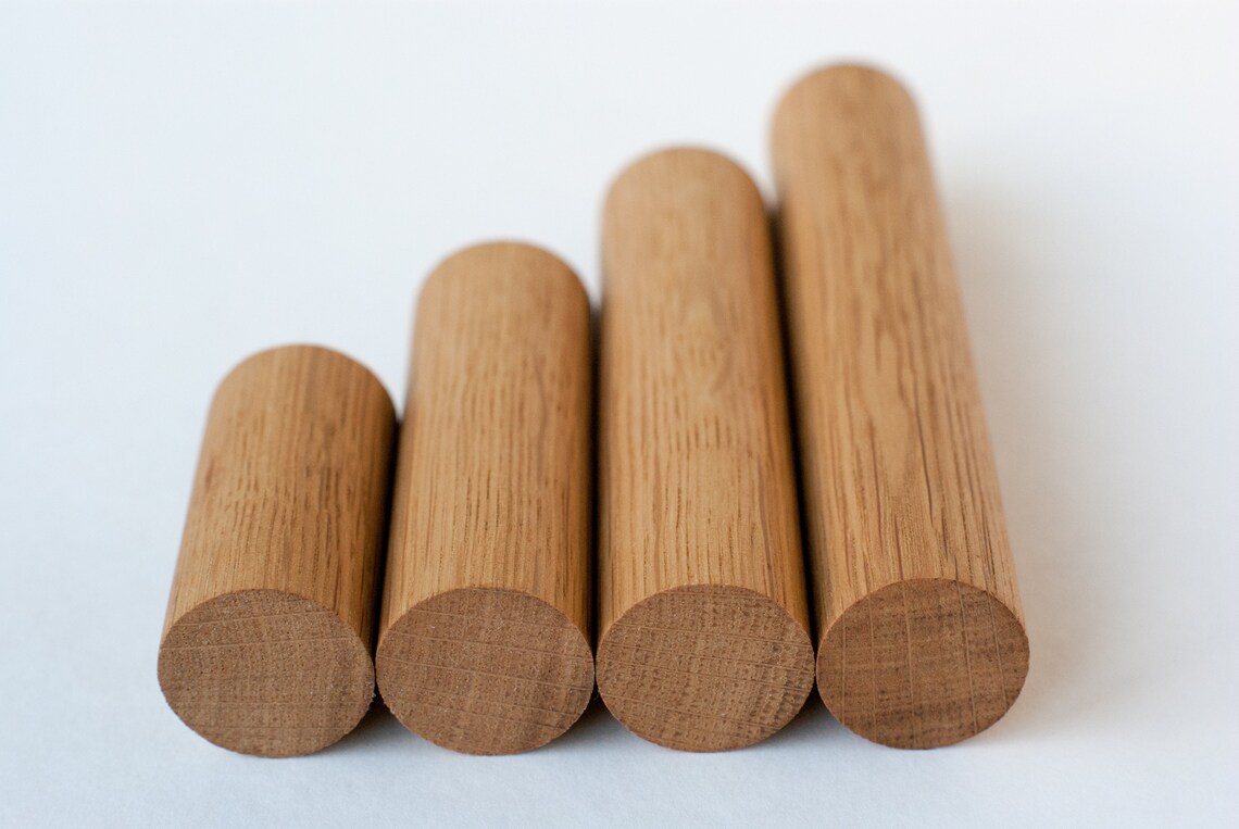 Dowel wall hook simple wooden hanger minimalist hooks wall Etsy